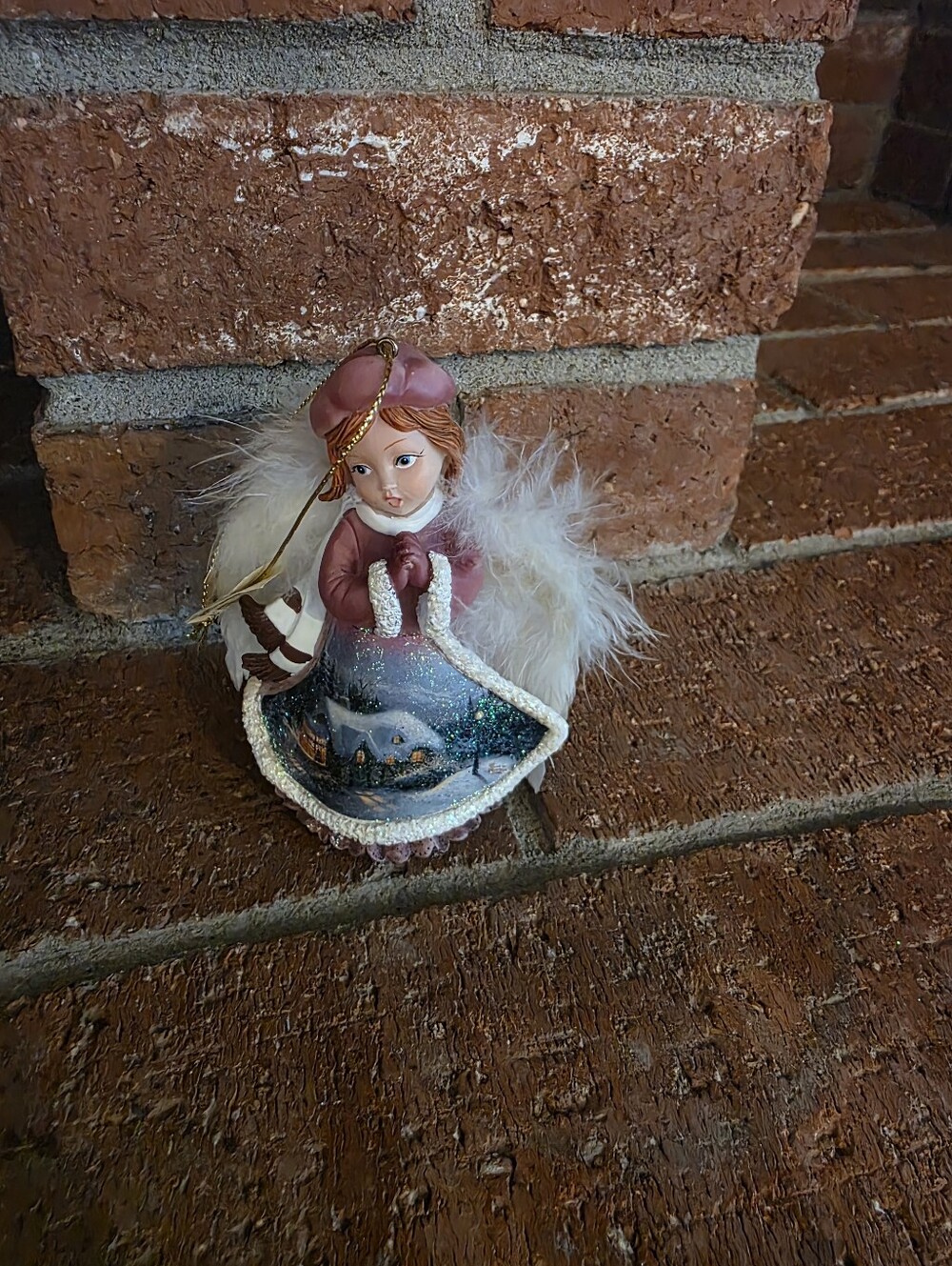 Thomas Kinkade Melody Of Angels Ornament
